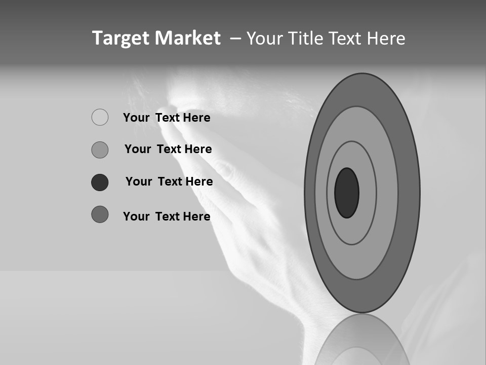 Portrait Drama Dramatic PowerPoint Template