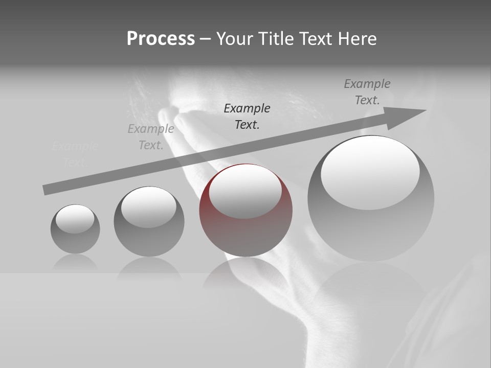 Portrait Drama Dramatic PowerPoint Template