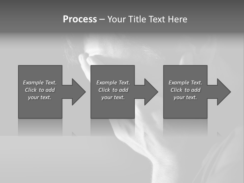 Portrait Drama Dramatic PowerPoint Template