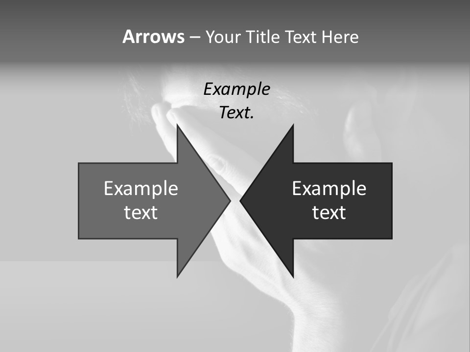 Portrait Drama Dramatic PowerPoint Template