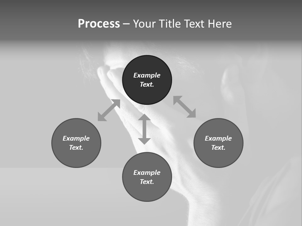 Portrait Drama Dramatic PowerPoint Template