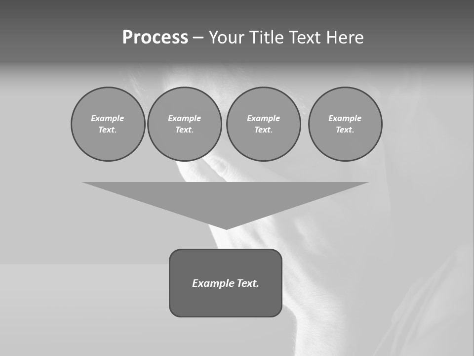 Portrait Drama Dramatic PowerPoint Template