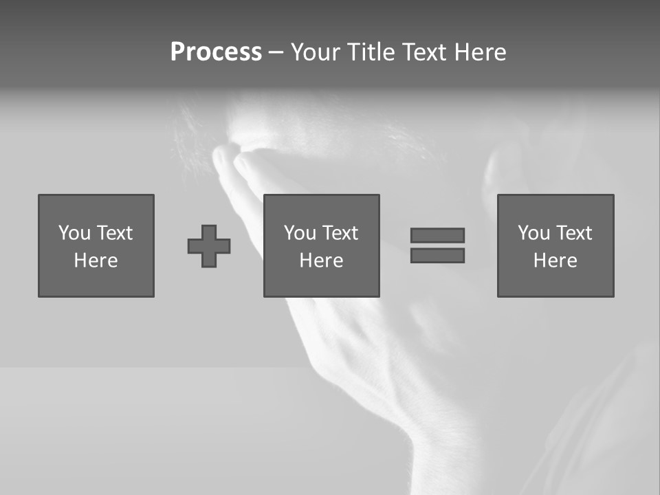 Portrait Drama Dramatic PowerPoint Template