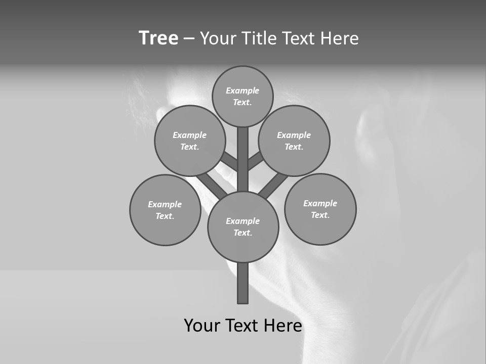 Portrait Drama Dramatic PowerPoint Template