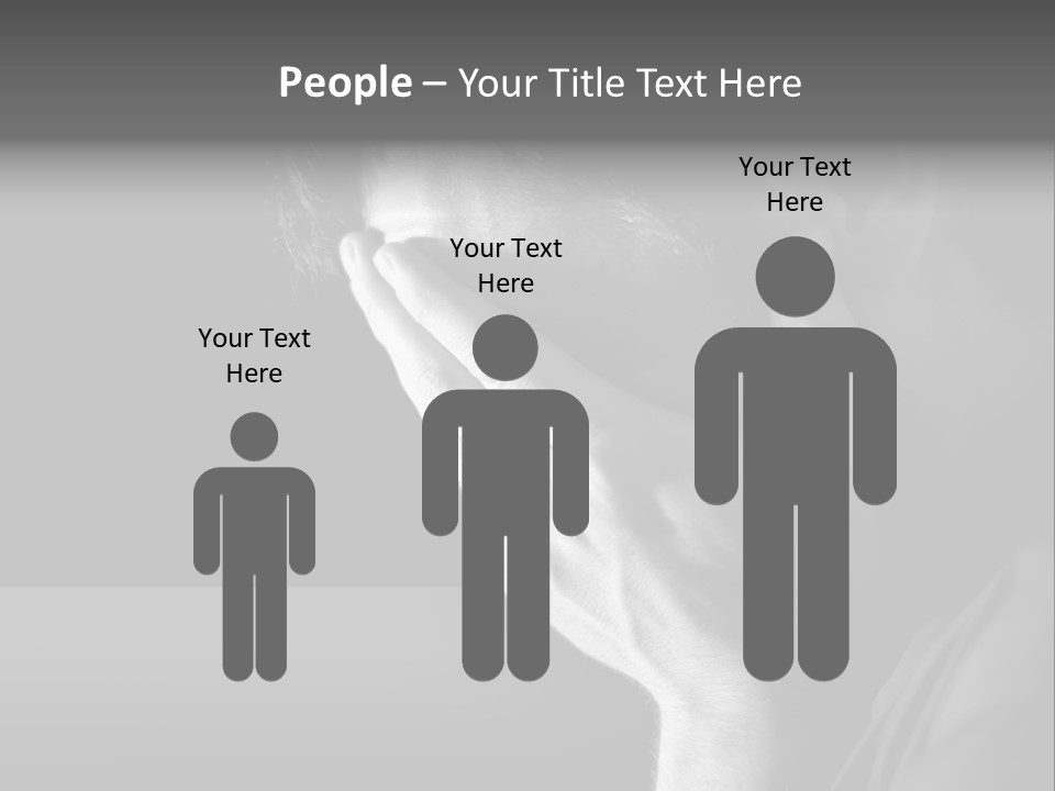 Portrait Drama Dramatic PowerPoint Template