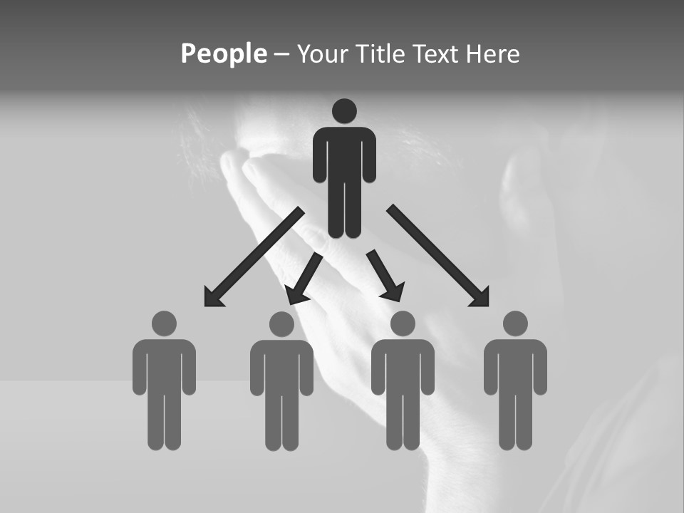 Portrait Drama Dramatic PowerPoint Template