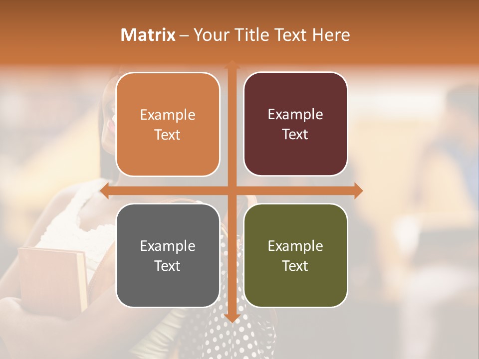 Adult Woman Lady PowerPoint Template