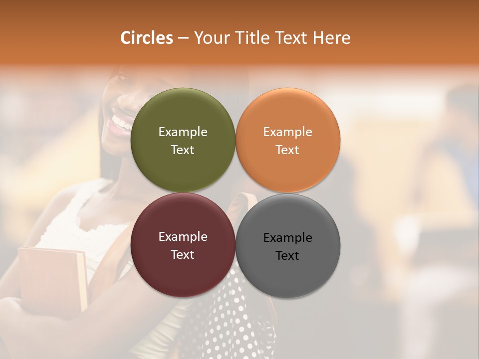 Adult Woman Lady PowerPoint Template