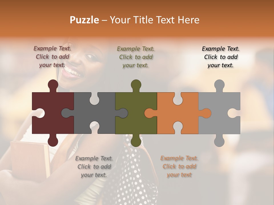 Adult Woman Lady PowerPoint Template