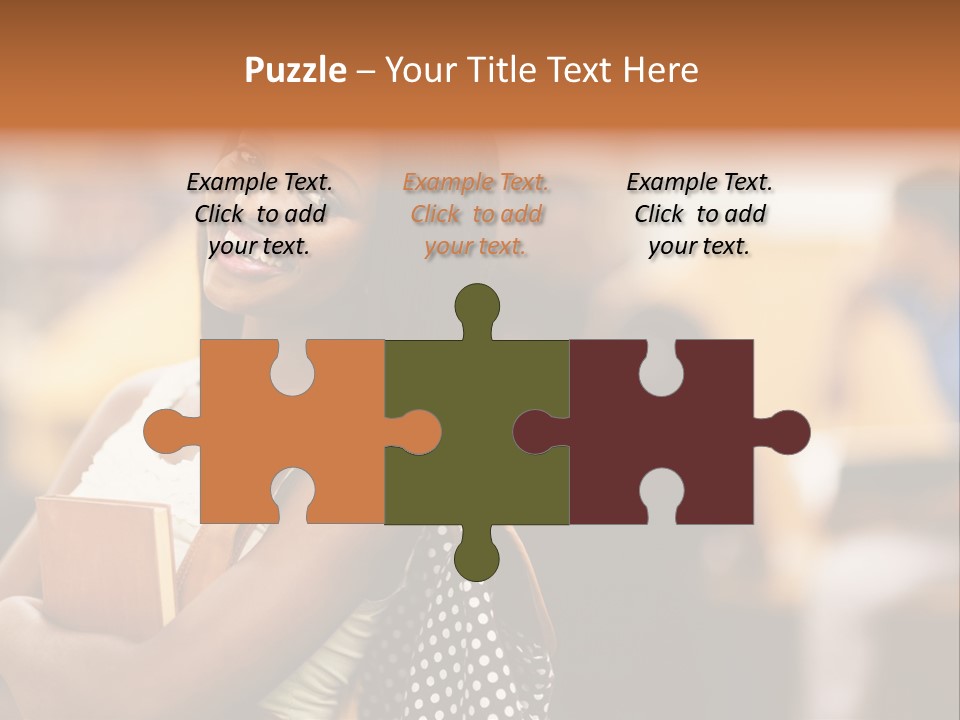 Adult Woman Lady PowerPoint Template