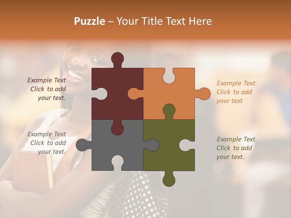 Adult Woman Lady PowerPoint Template