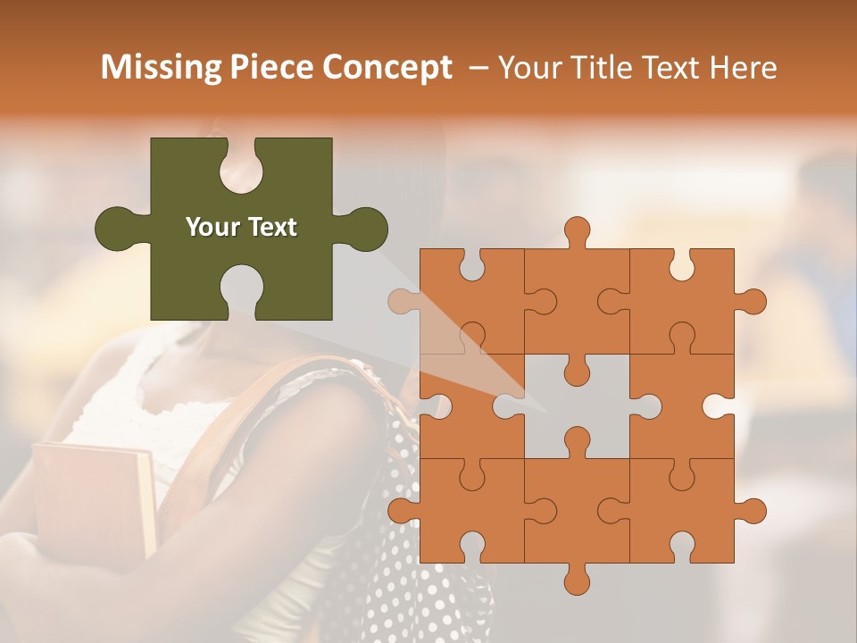 Adult Woman Lady PowerPoint Template