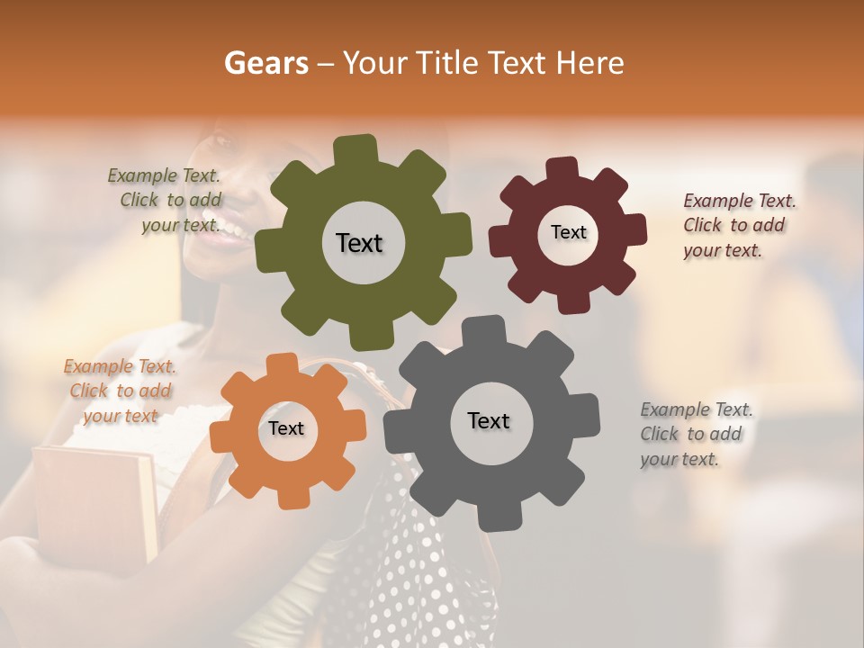 Adult Woman Lady PowerPoint Template