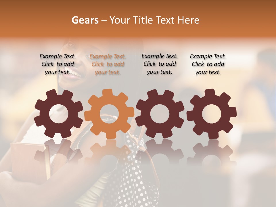 Adult Woman Lady PowerPoint Template