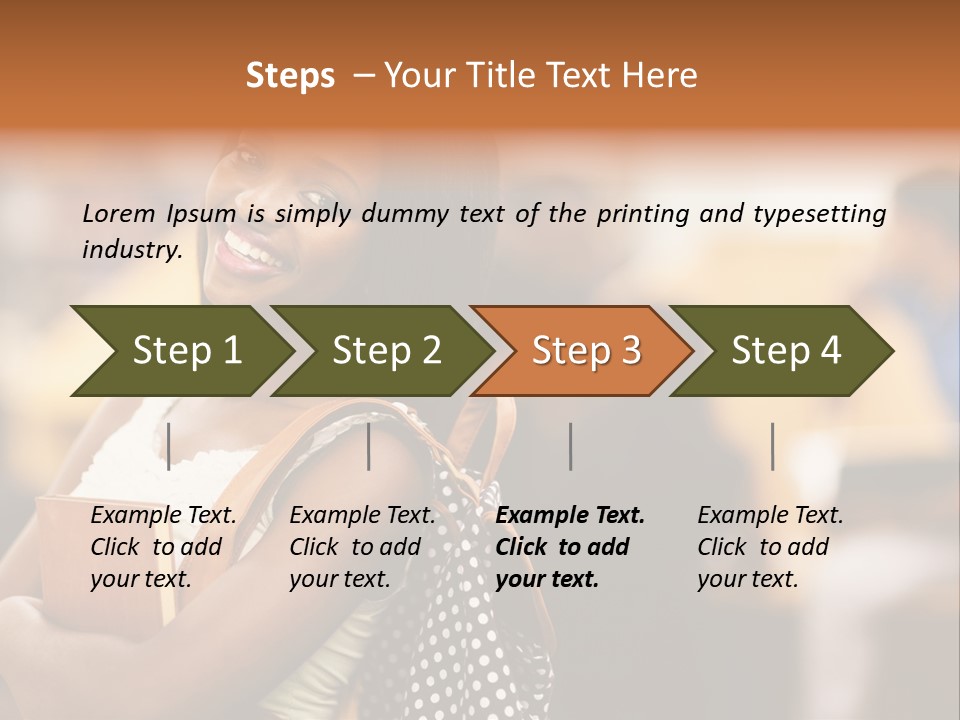Adult Woman Lady PowerPoint Template