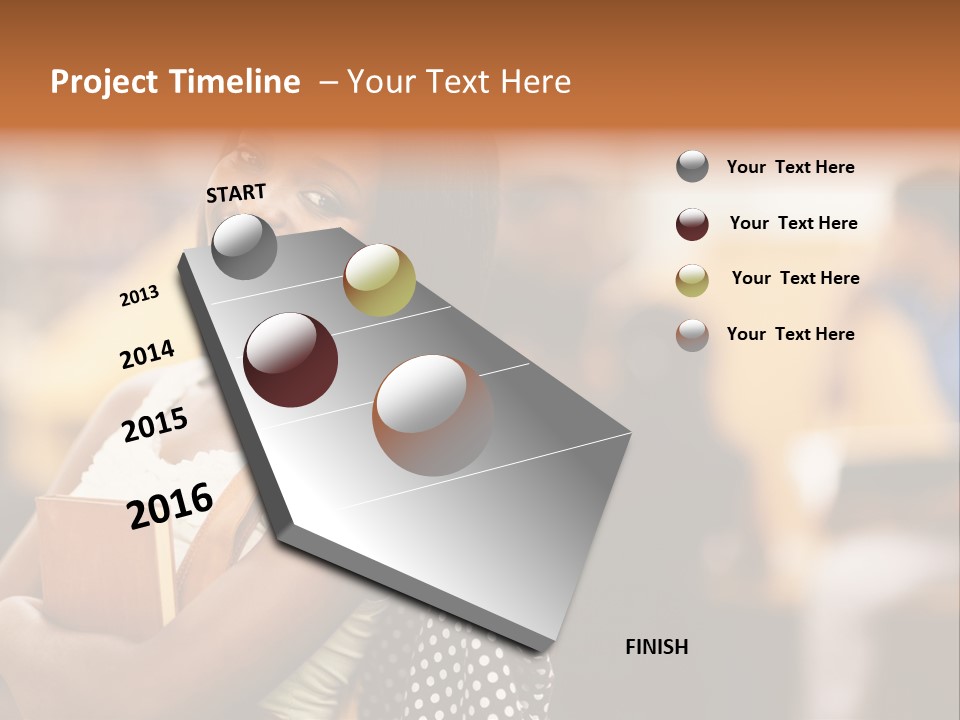 Adult Woman Lady PowerPoint Template