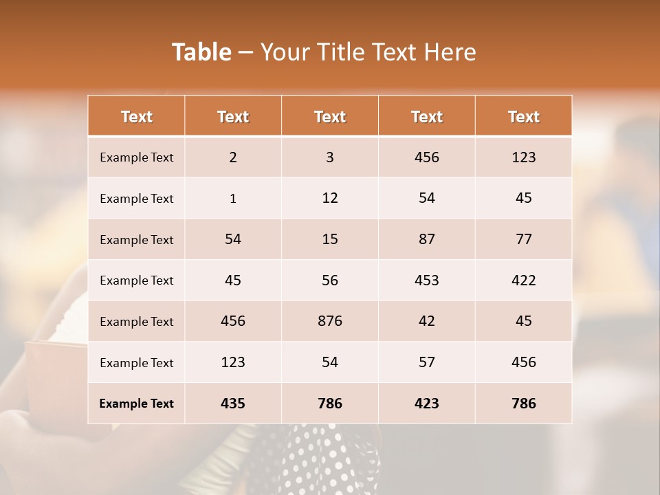 Adult Woman Lady PowerPoint Template