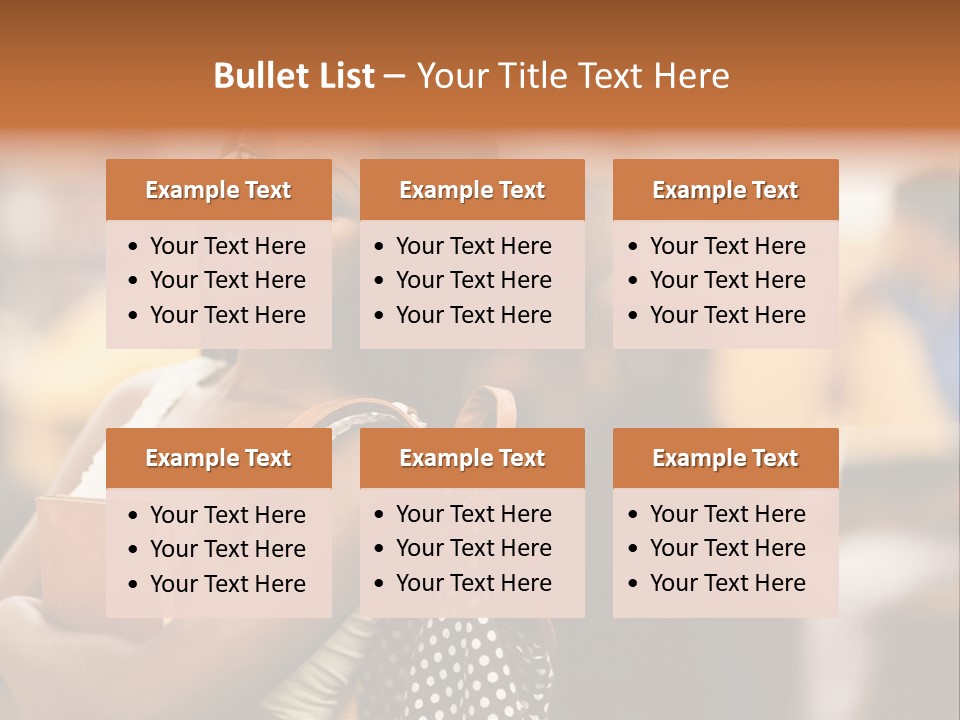 Adult Woman Lady PowerPoint Template