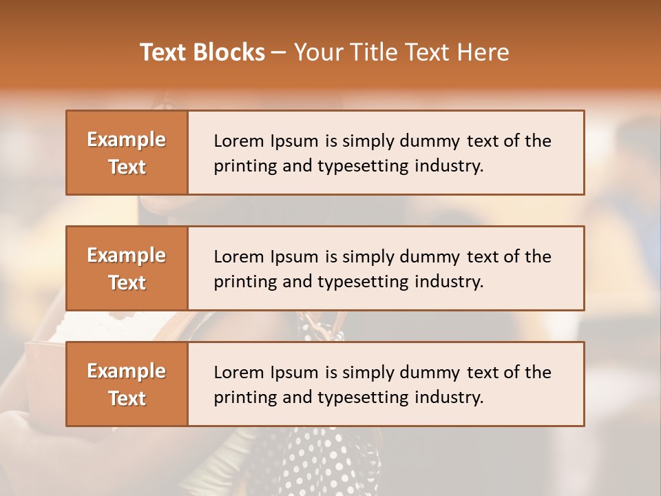 Adult Woman Lady PowerPoint Template