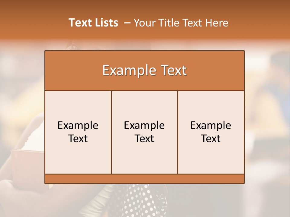 Adult Woman Lady PowerPoint Template