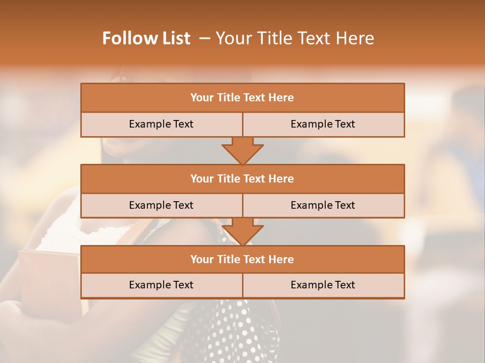 Adult Woman Lady PowerPoint Template