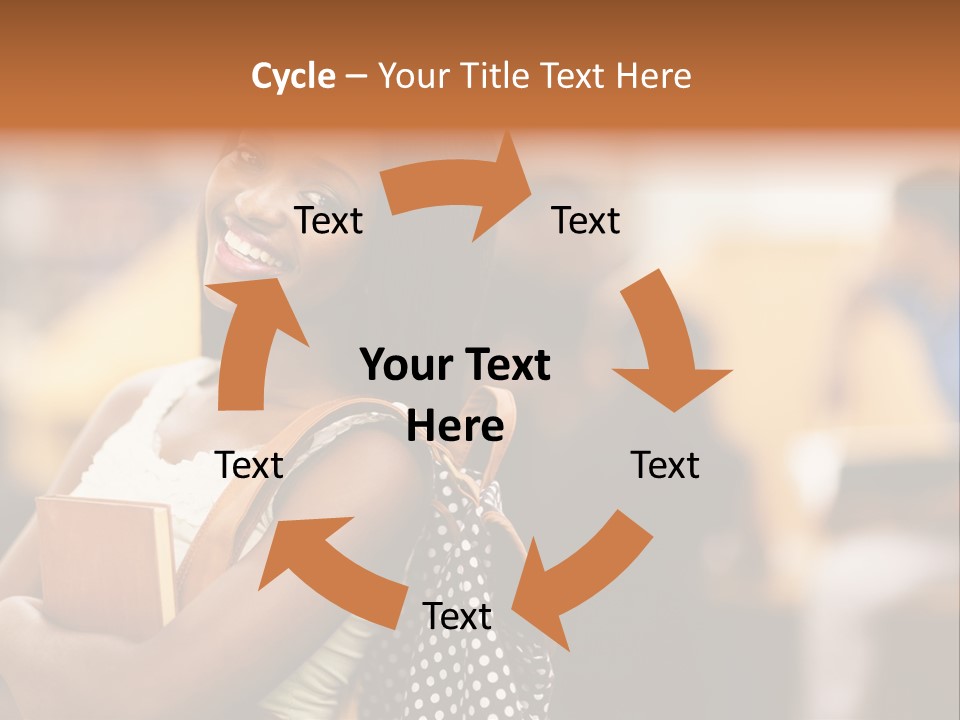 Adult Woman Lady PowerPoint Template