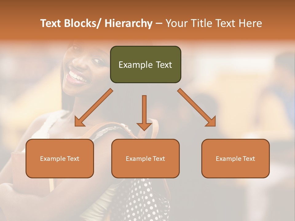 Adult Woman Lady PowerPoint Template