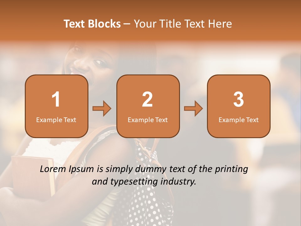 Adult Woman Lady PowerPoint Template