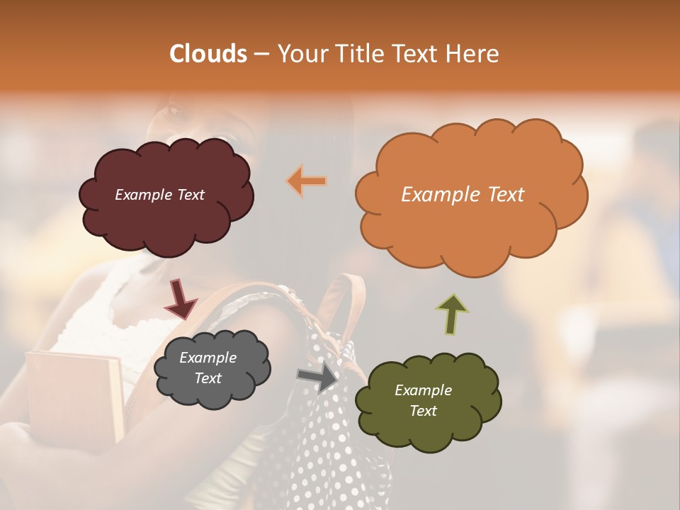 Adult Woman Lady PowerPoint Template