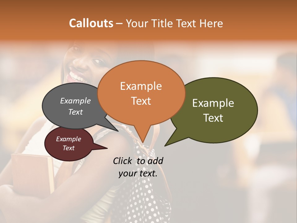 Adult Woman Lady PowerPoint Template