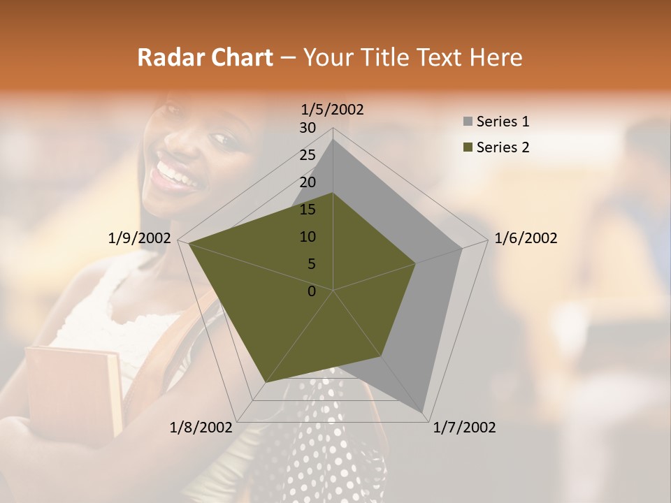 Adult Woman Lady PowerPoint Template