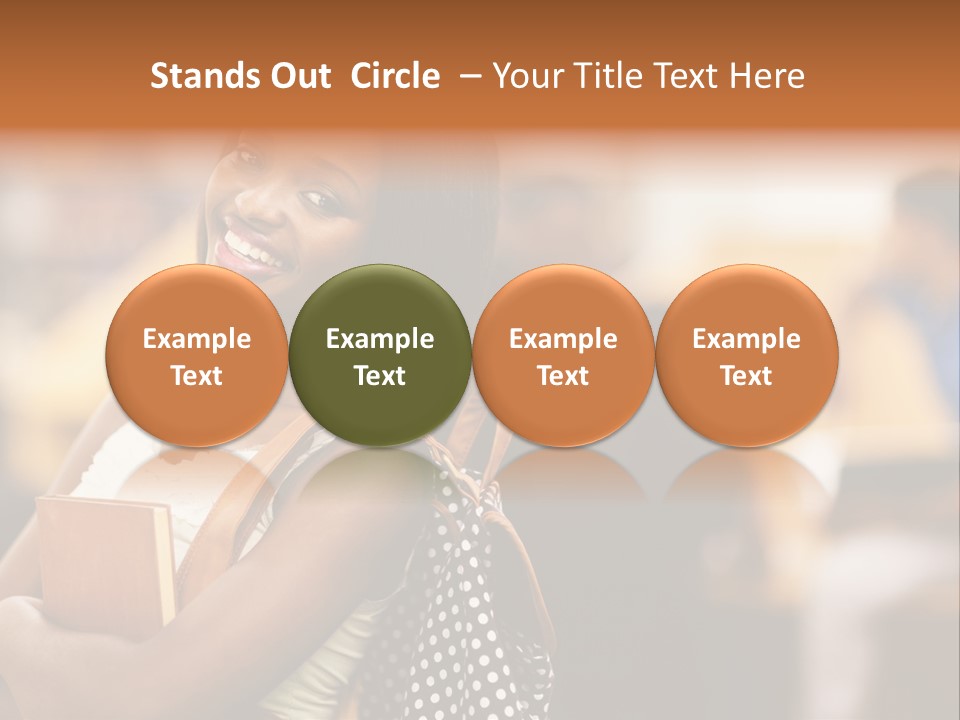 Adult Woman Lady PowerPoint Template