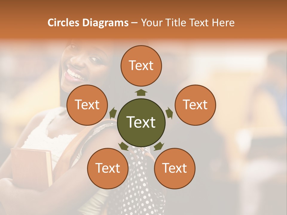 Adult Woman Lady PowerPoint Template