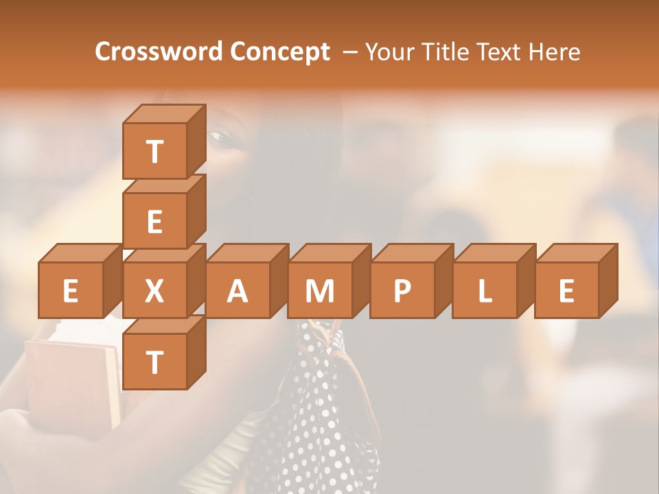 Adult Woman Lady PowerPoint Template