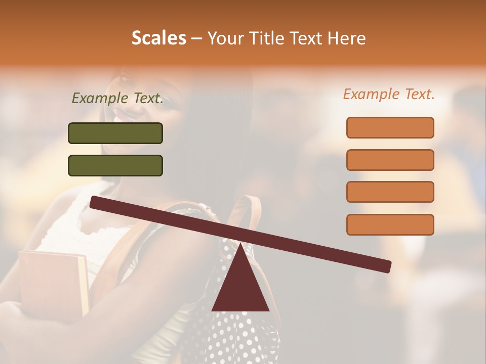 Adult Woman Lady PowerPoint Template