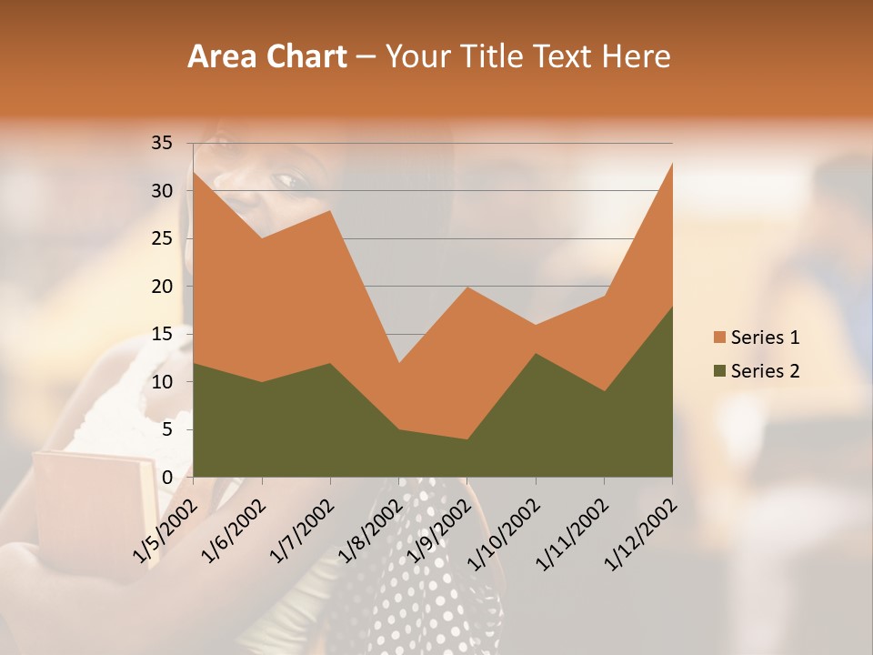 Adult Woman Lady PowerPoint Template