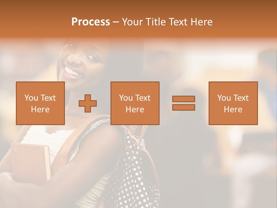 Adult Woman Lady PowerPoint Template