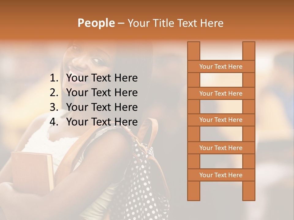 Adult Woman Lady PowerPoint Template