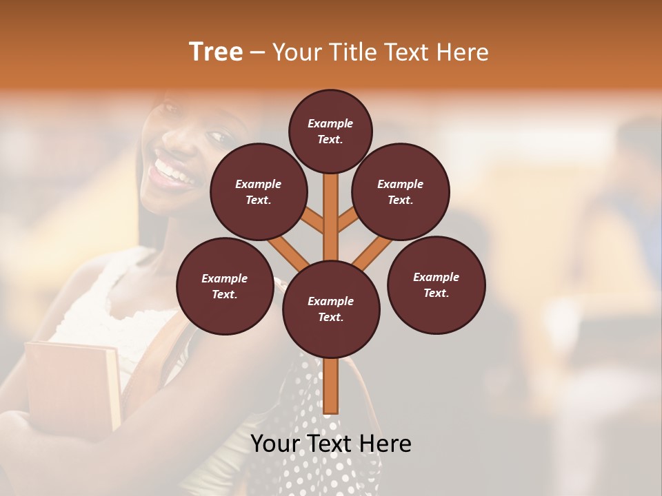 Adult Woman Lady PowerPoint Template