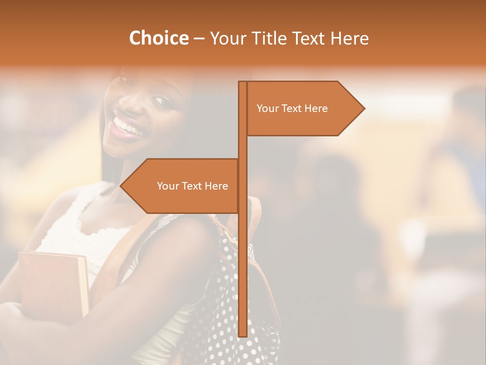 Adult Woman Lady PowerPoint Template