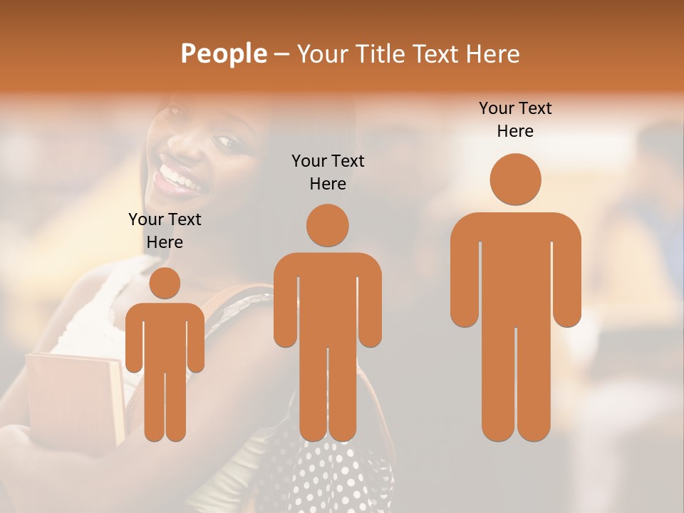 Adult Woman Lady PowerPoint Template