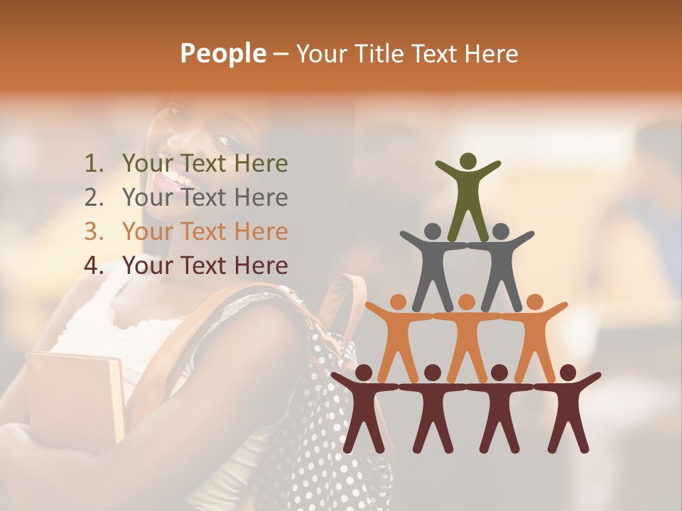 Adult Woman Lady PowerPoint Template