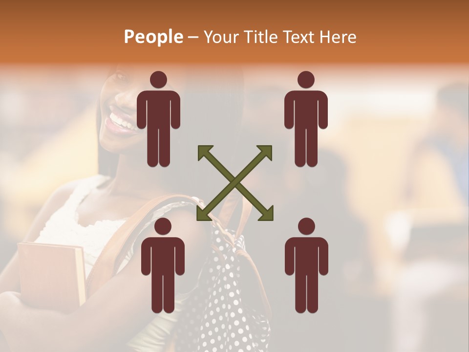 Adult Woman Lady PowerPoint Template