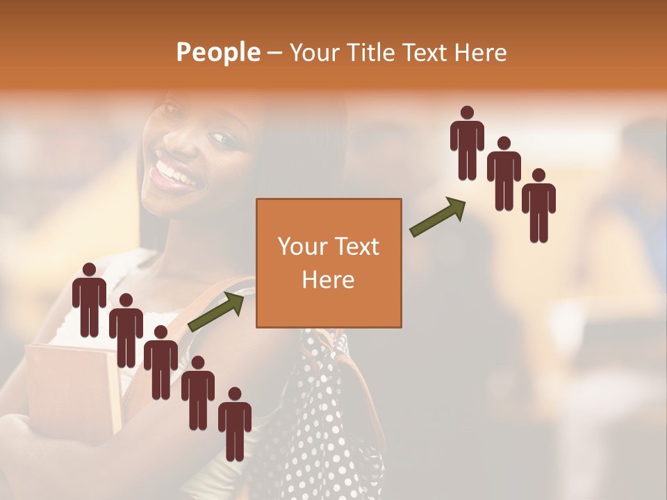 Adult Woman Lady PowerPoint Template