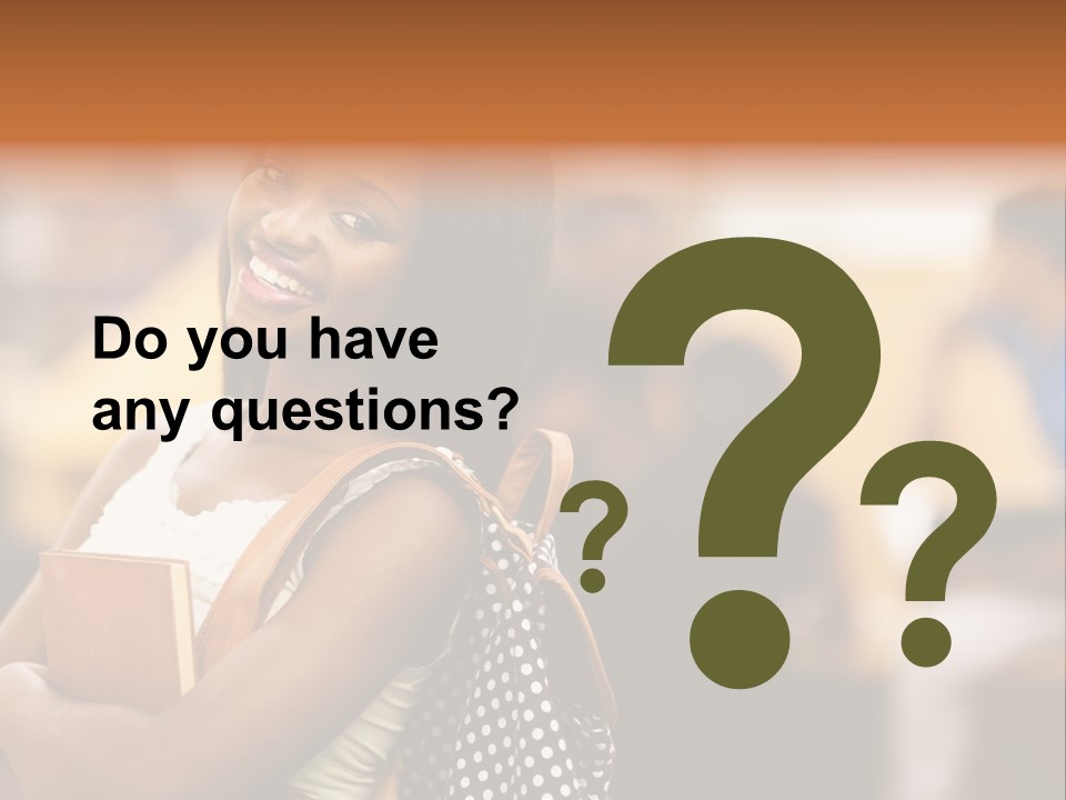 Adult Woman Lady PowerPoint Template