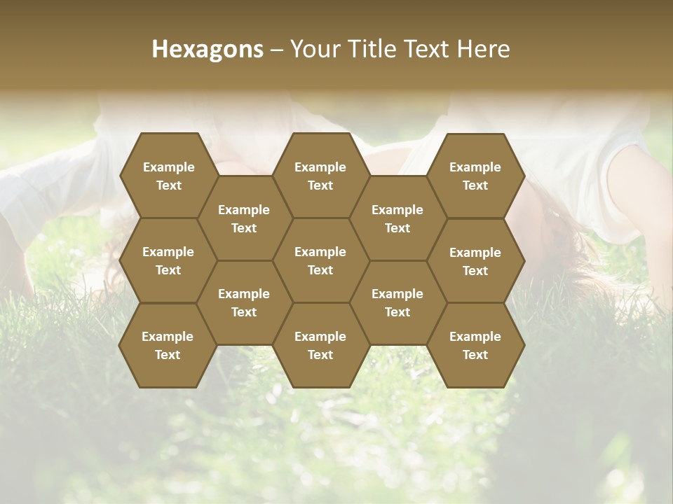 Boy Together Smiling PowerPoint Template