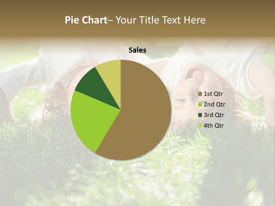 Boy Together Smiling PowerPoint Template