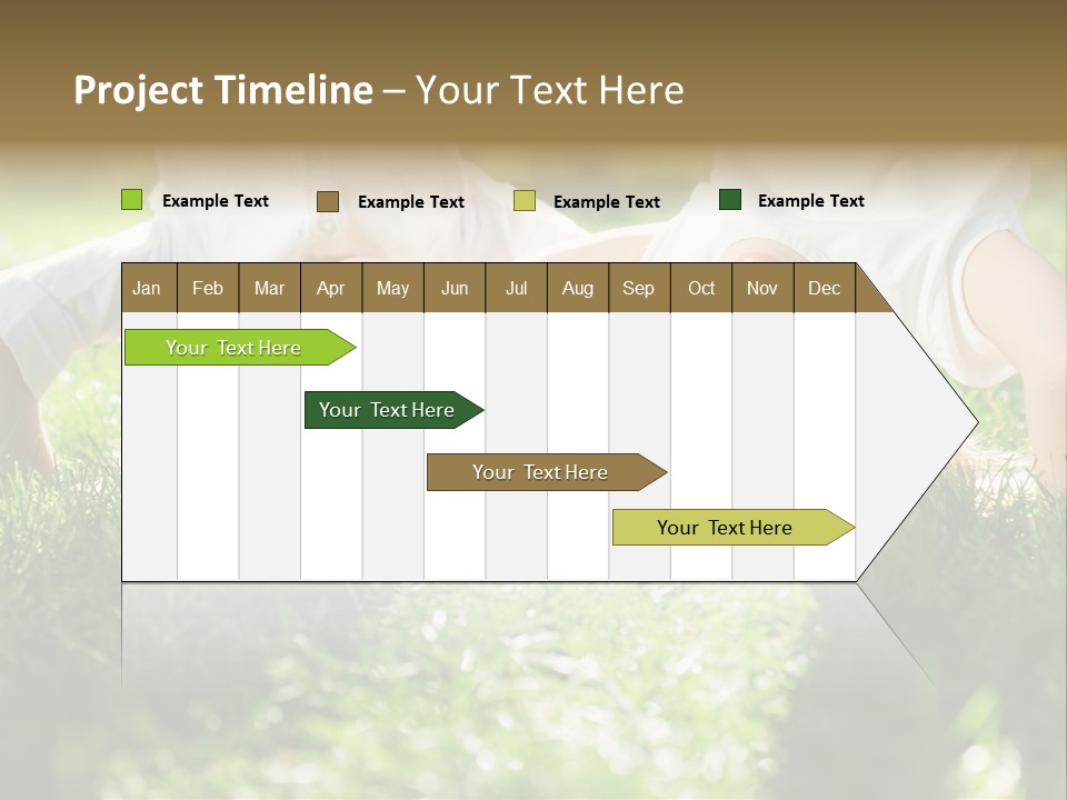 Boy Together Smiling PowerPoint Template