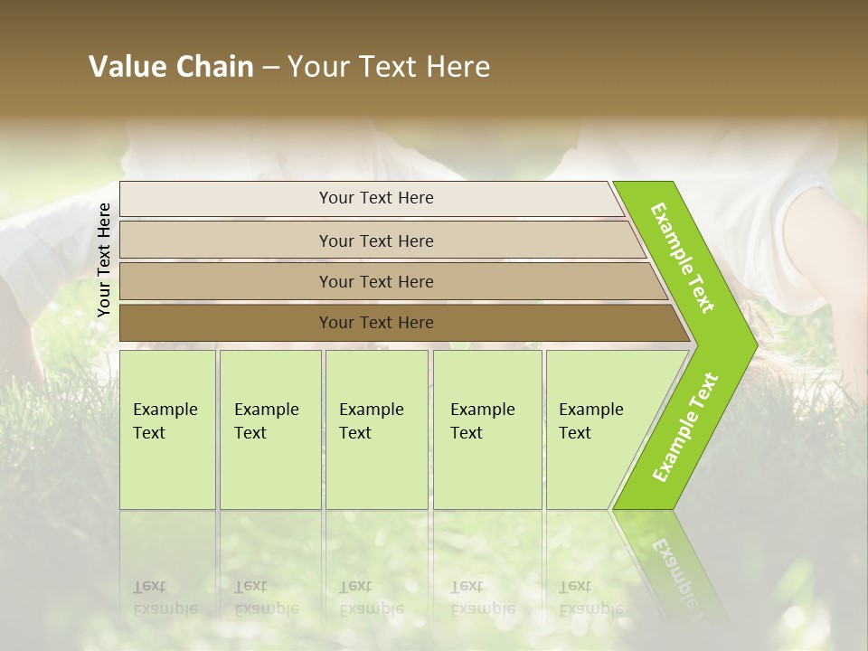 Boy Together Smiling PowerPoint Template