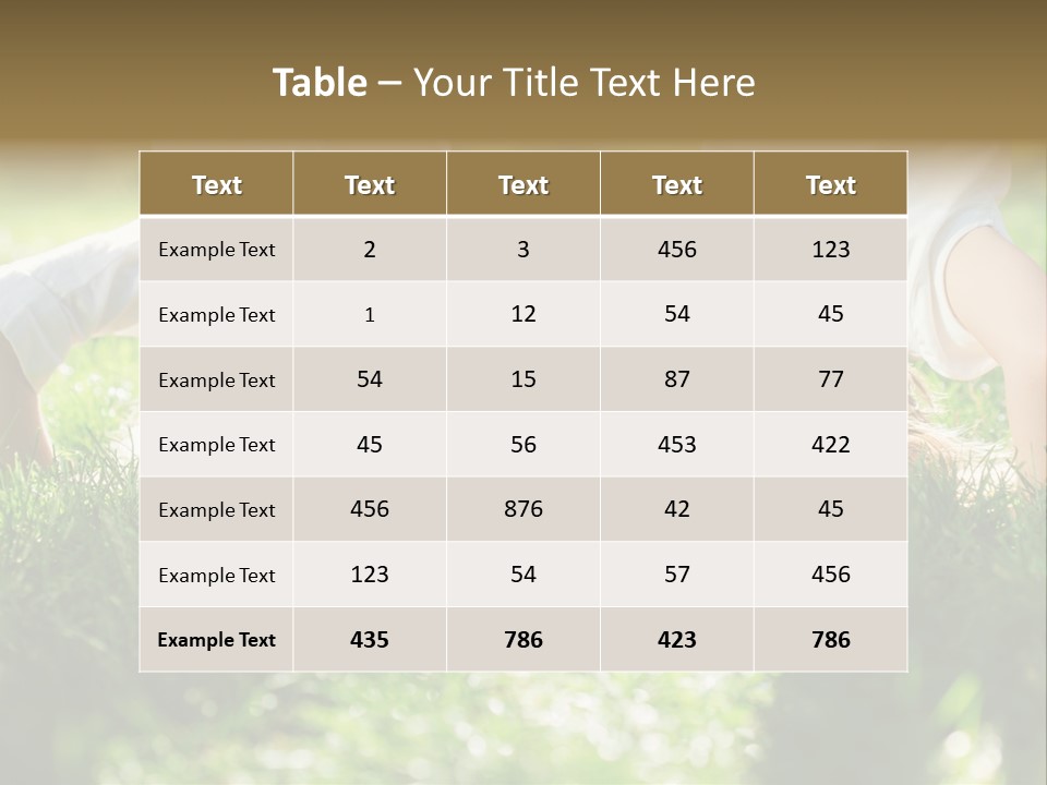 Boy Together Smiling PowerPoint Template